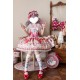 Chemical Romance Sweetheart Candy House Salopette and JSK(Reservation/3 Colours/Full Payment Without Shipping)